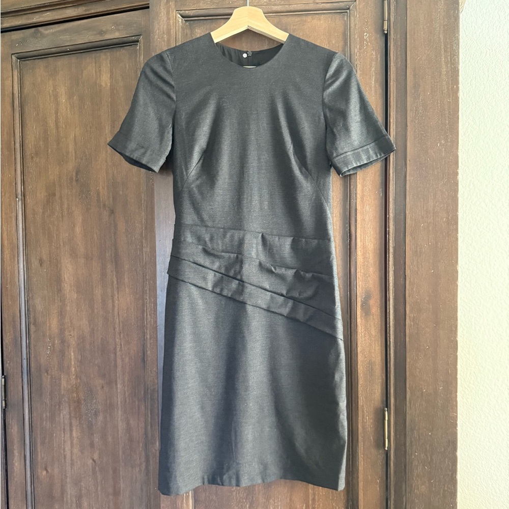 Boss Hugo Boss Short-Sleeve Round Neck Dress
